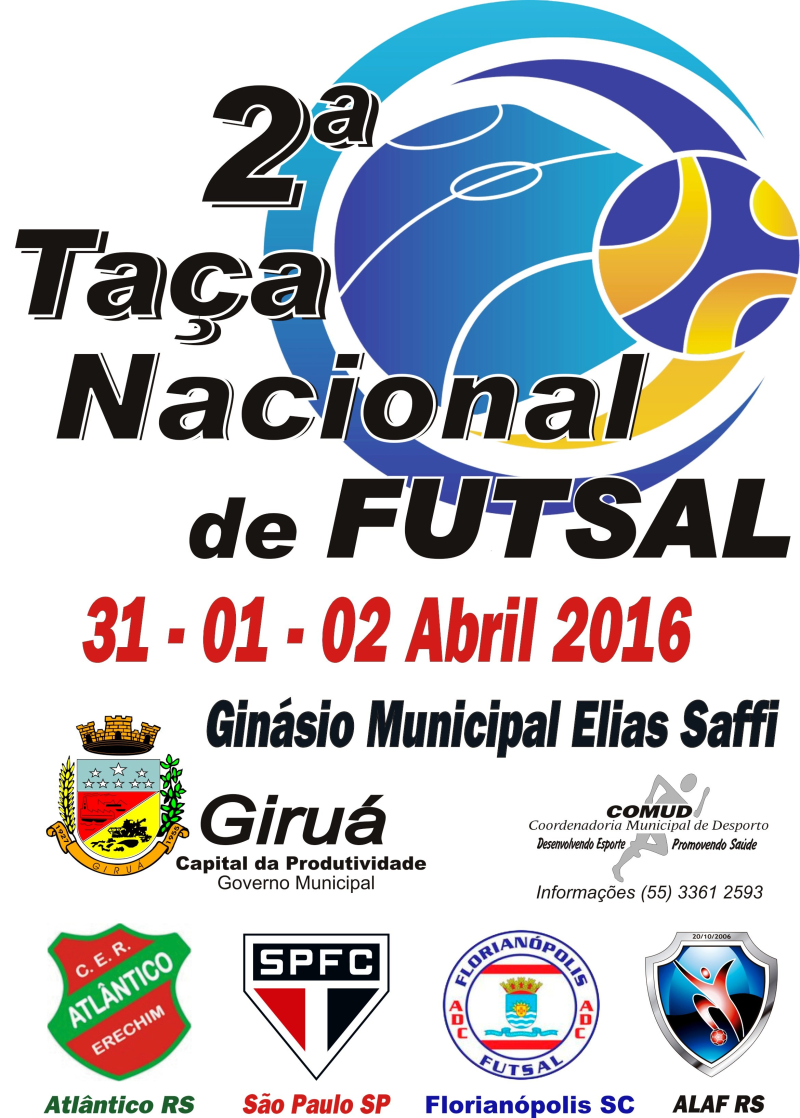 OBRAS NO GINÁSIO ELIAS SAFFI SERÃO INAUGURADAS NA 2ª TAÇA NACIONAL